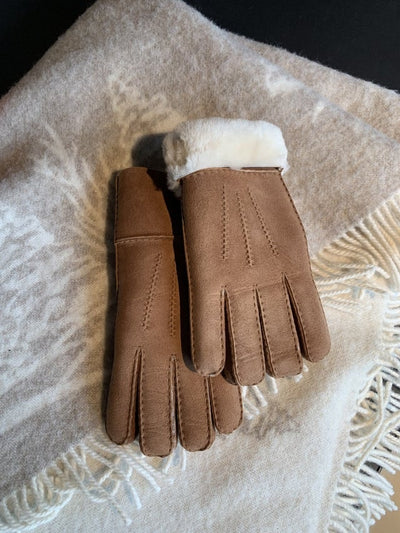Cedrico Manon Shearling Leather Gloves