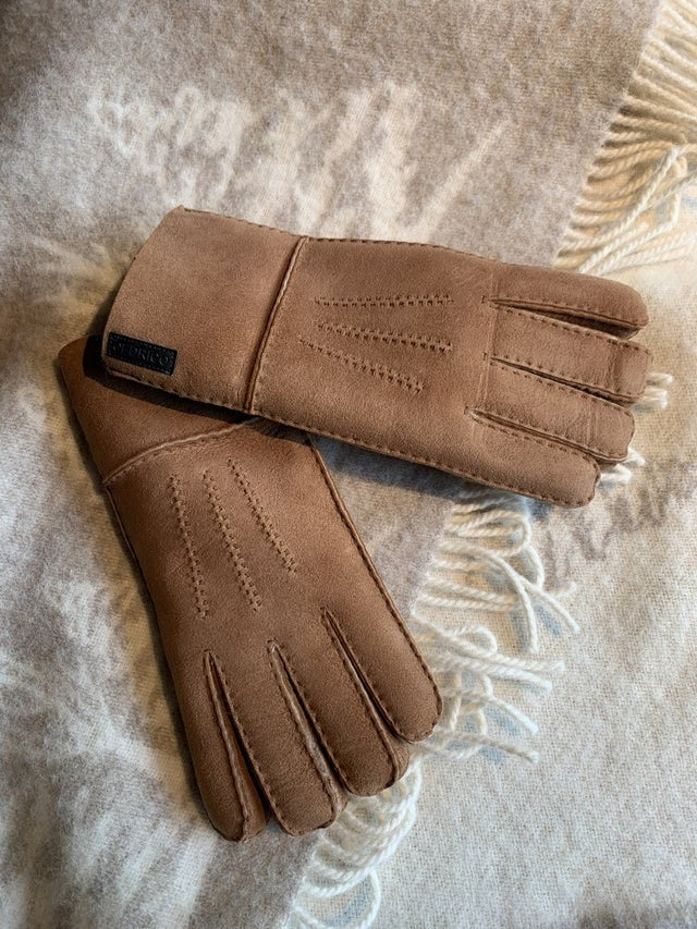 Cedrico Manon Shearling Leather Gloves